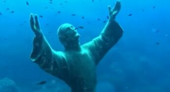 In Italia abbiamo il Cristo degli Abissi, è meraviglioso e il suo messaggio è potentissimo