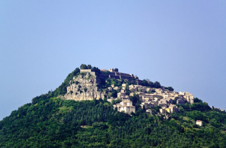 veduta di Civitella del Tronto
